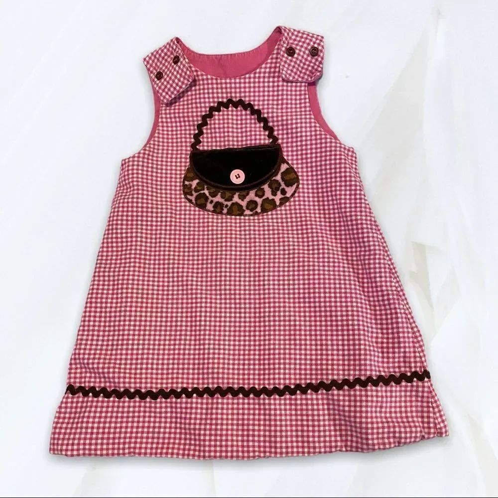Y2K The Bailey Boys Reversible Pink Corduroy Dress